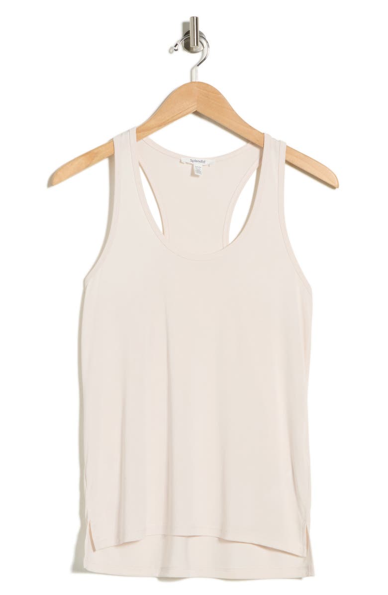 Splendid Giada Jersey Tank, Main, color, Moonstone Grey