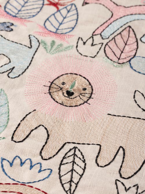 Gauri Kohli Phoenix Throw Pillow Cover In Multi