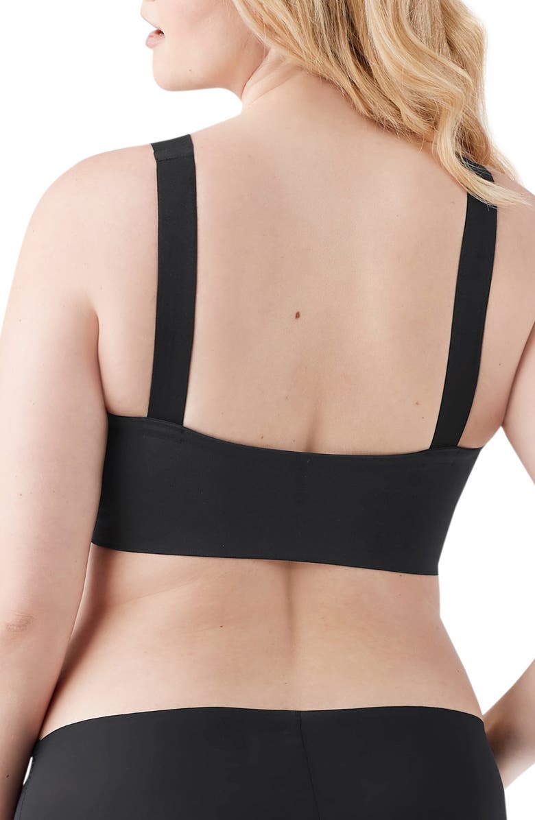 True & Co True Body Lift V-Neck Soft Form Band Bra, Alternate, color,