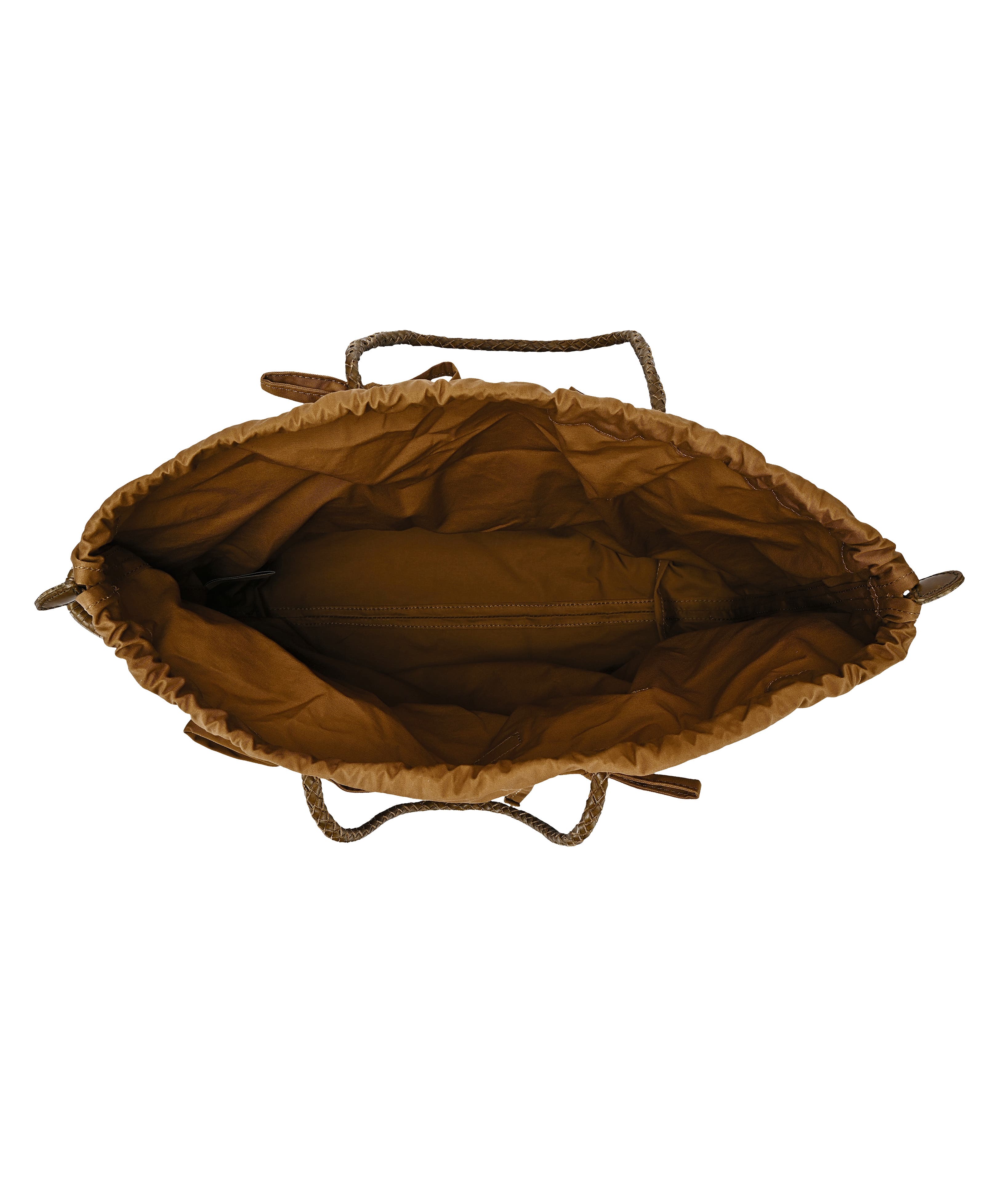 Reed Heritage Genuine Leather Shopper, Alternate, color, Olive