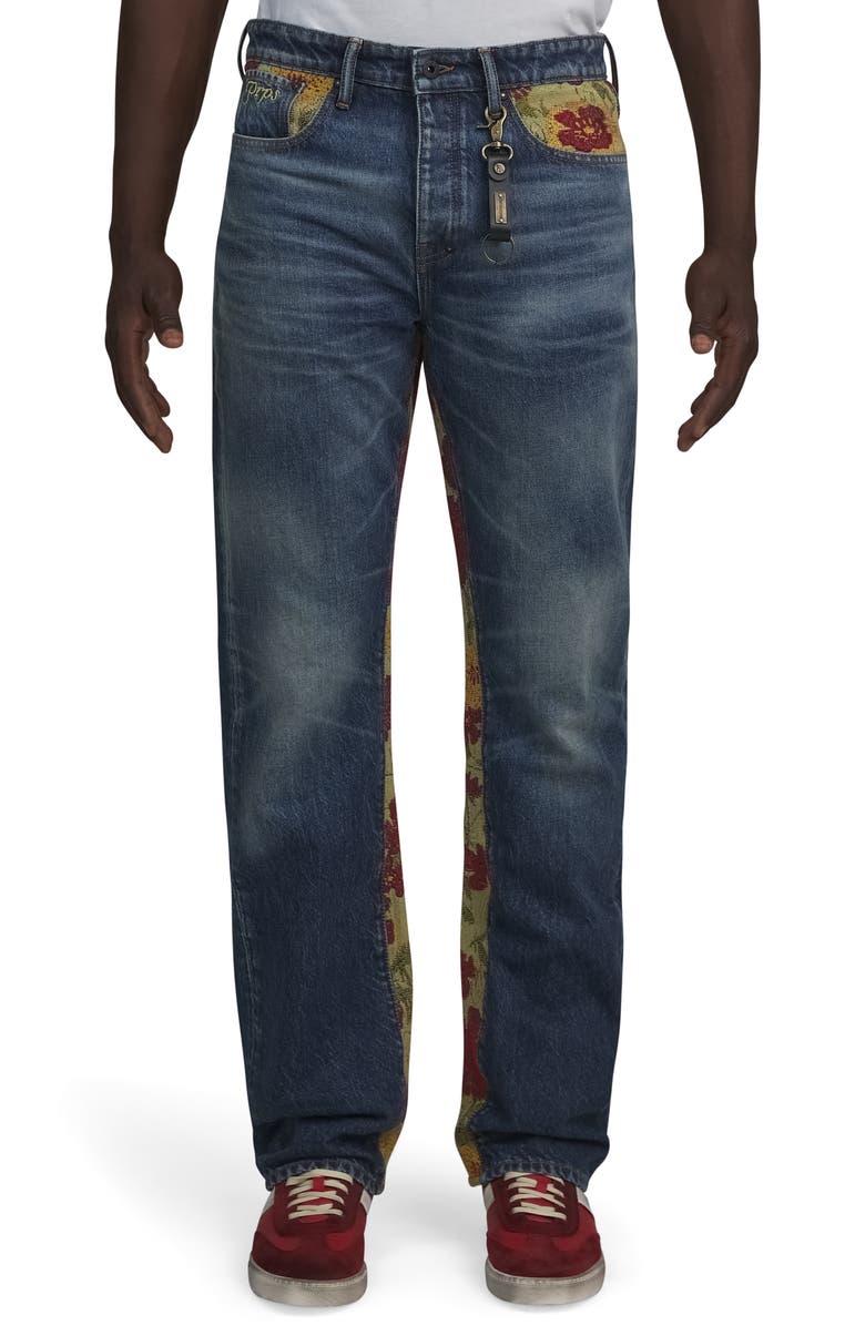 PRPS Deer Valley Straight Leg Jeans, Main, color, 