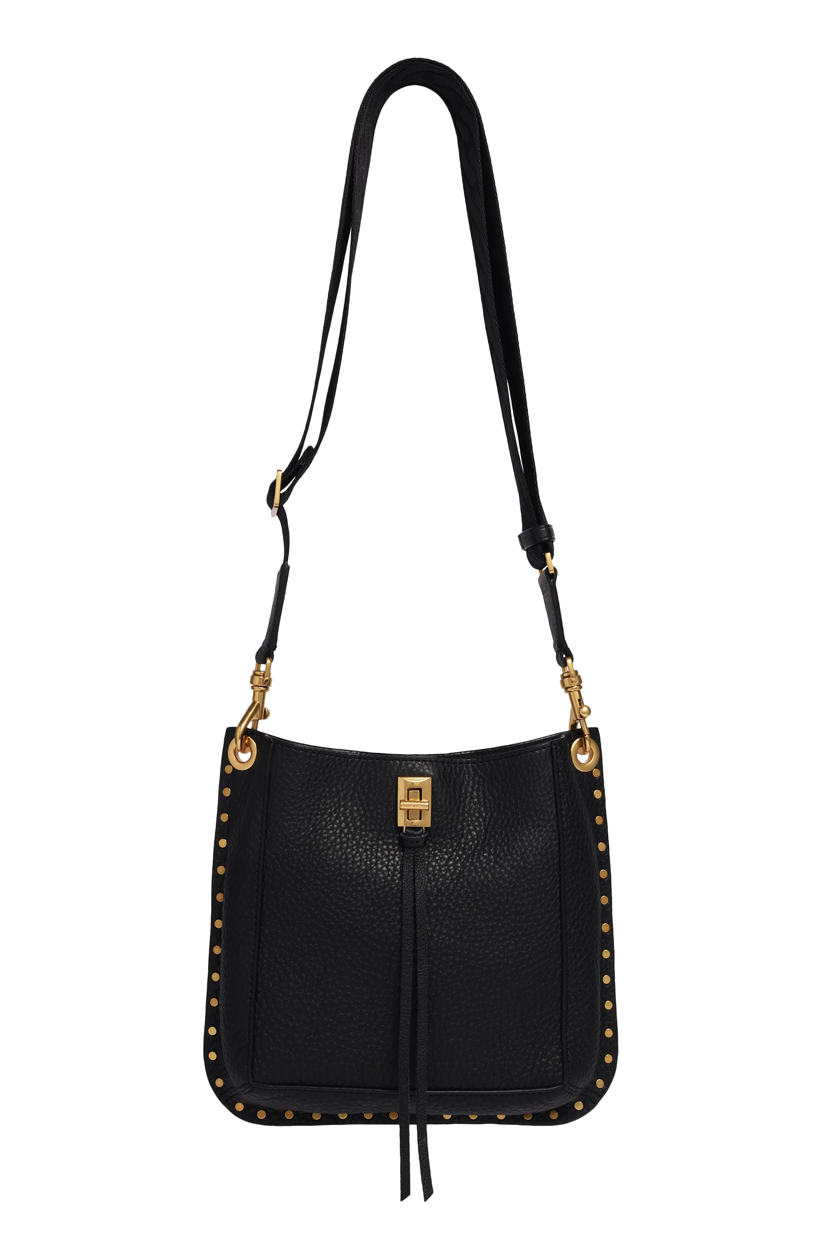 Darren Small Messenger Leather Crossbody Bag
