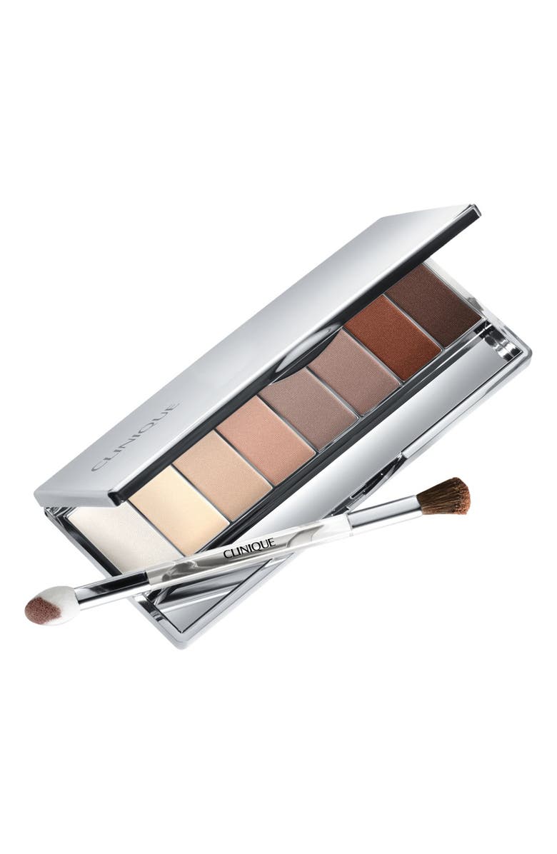Clinique 'All About Shadow' 8-Pan Eyeshadow Palette in Neutral Territory 2, Main, color, 