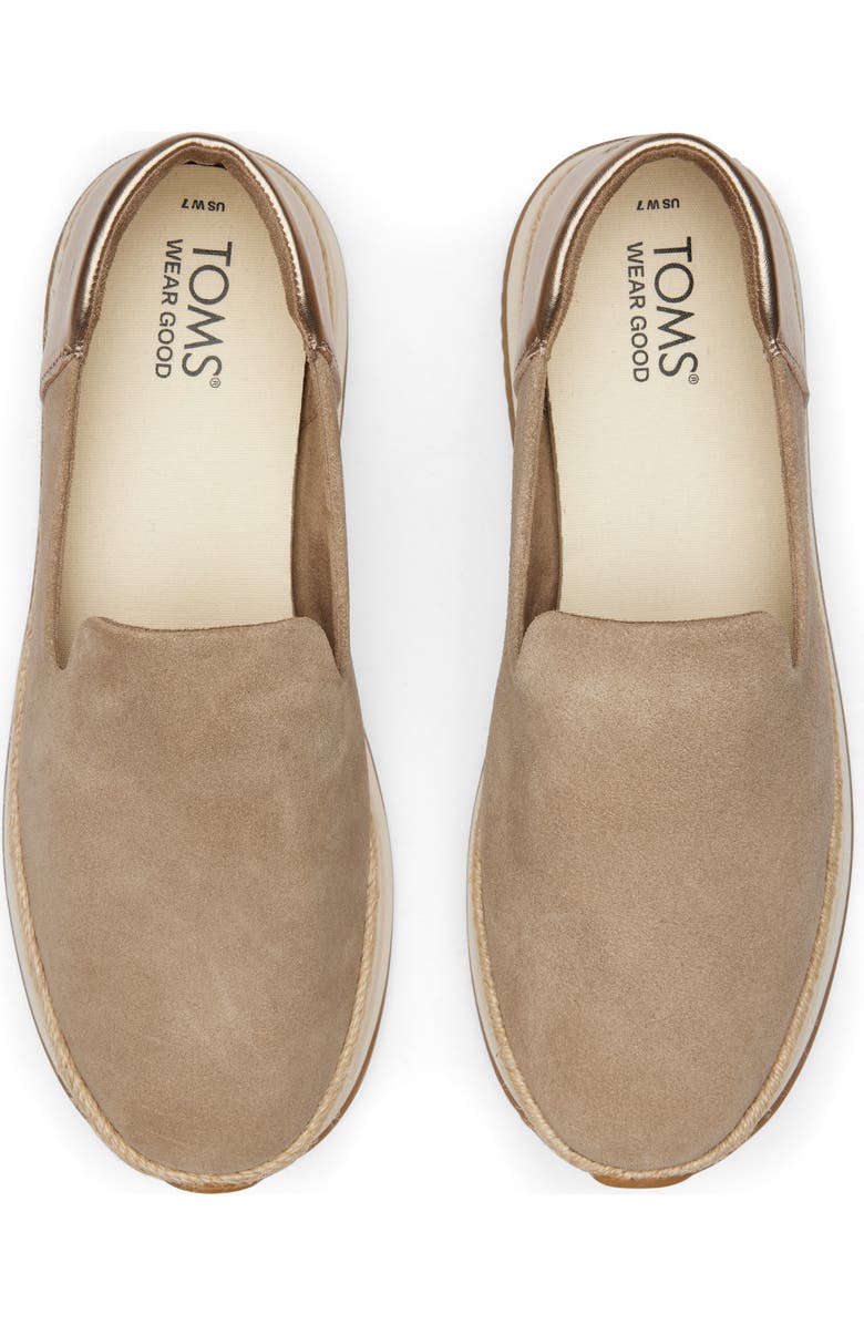 TOMS Jocelyn Suede Slip-On Sneaker, Alternate, color,