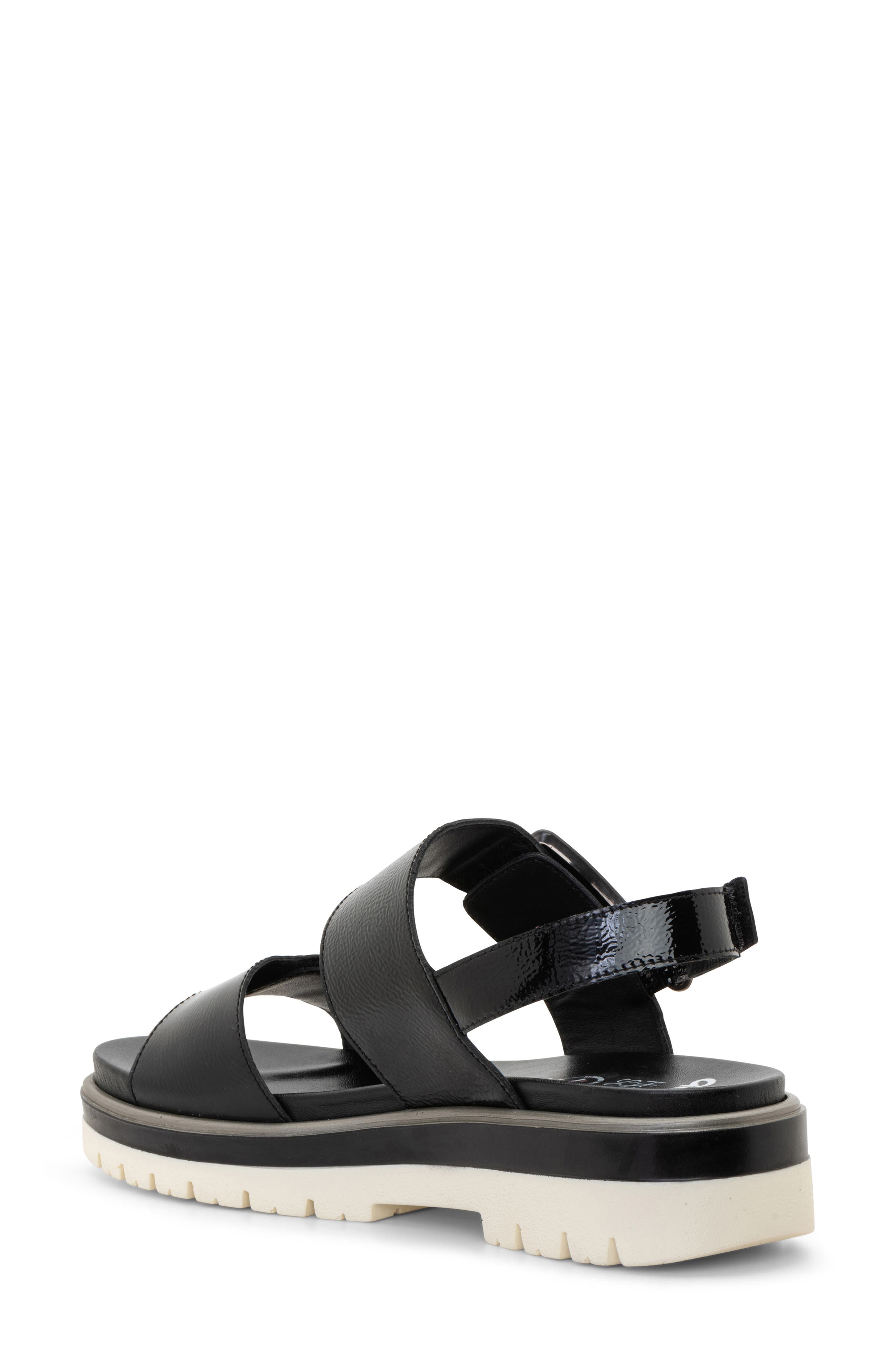 ara Marbella Slingback Platform Sandal, Alternate, color, Black