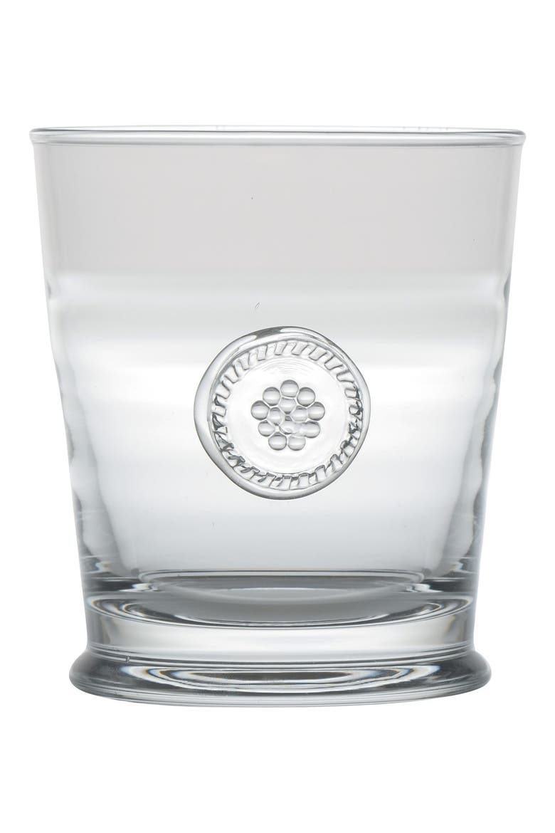 'Berry and Thread' Double Old Fashioned Glass, Main, color, CLEAR