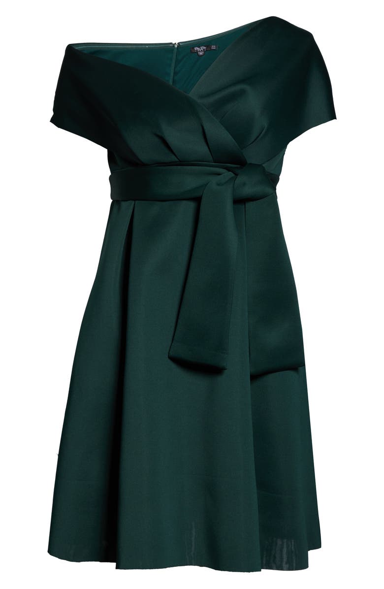 Chi Chi London Curve Edel One-Shoulder Cocktail Dress, Alternate, color,