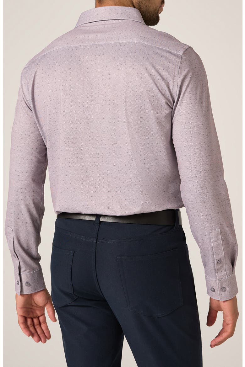 Granger Wrinkle Resistant Performance Button-Up Shirt, Alternate, color, DUSTY ROSE