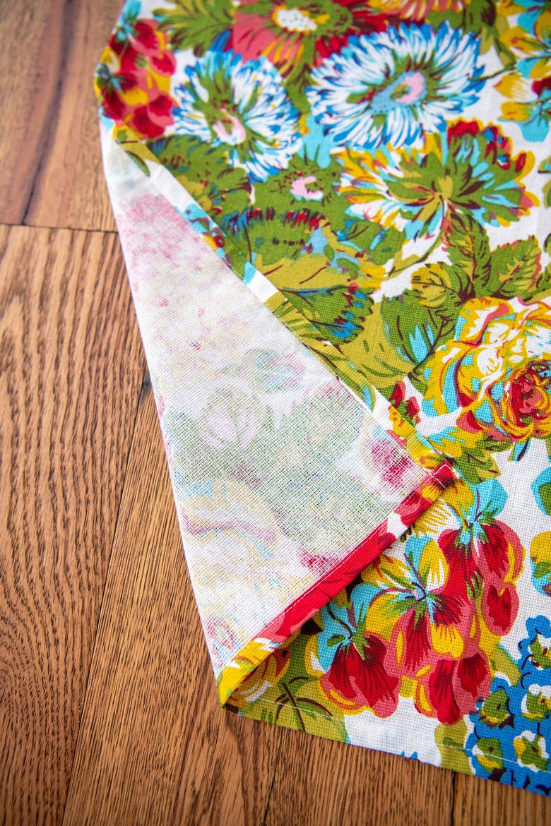 Spring Gathering Tea Towel, Set of 2, Alternate, color, Multi