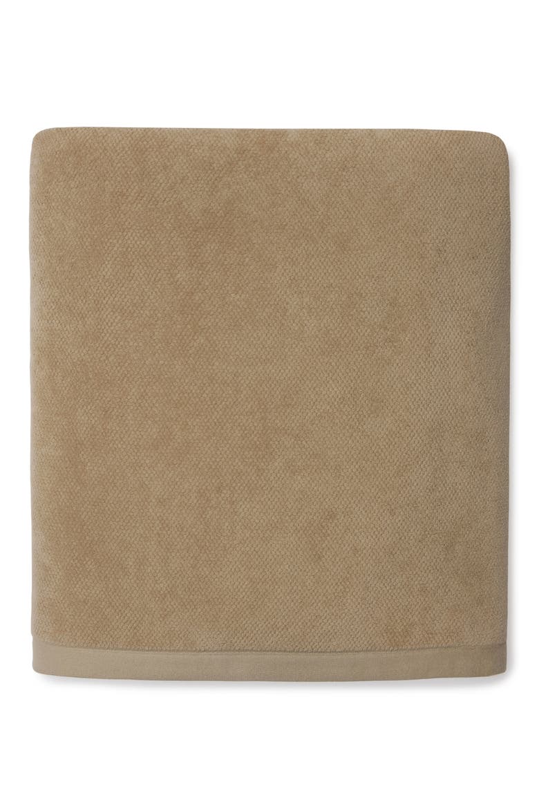 Canedo Nuovo Combed Cotton Bath Towel, Main, color, SAND