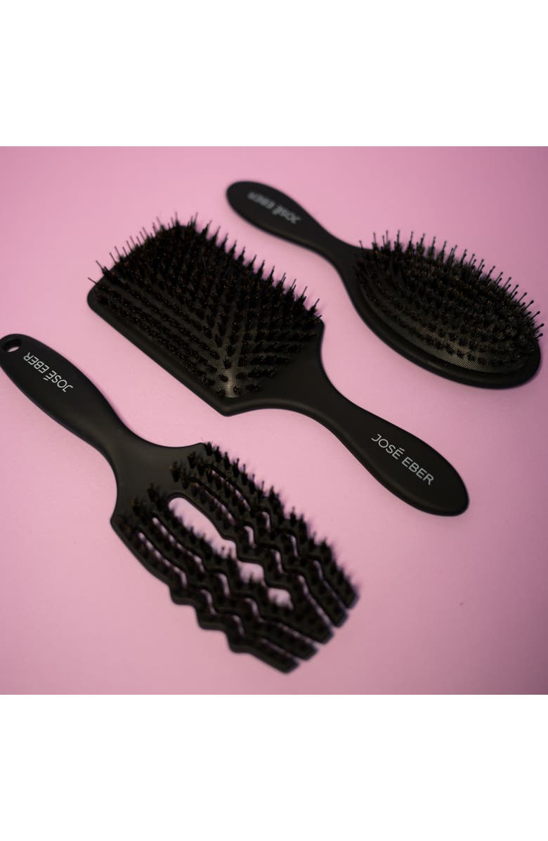 Jose Eber Paddle Brush 100%, Alternate, color, Multicolored