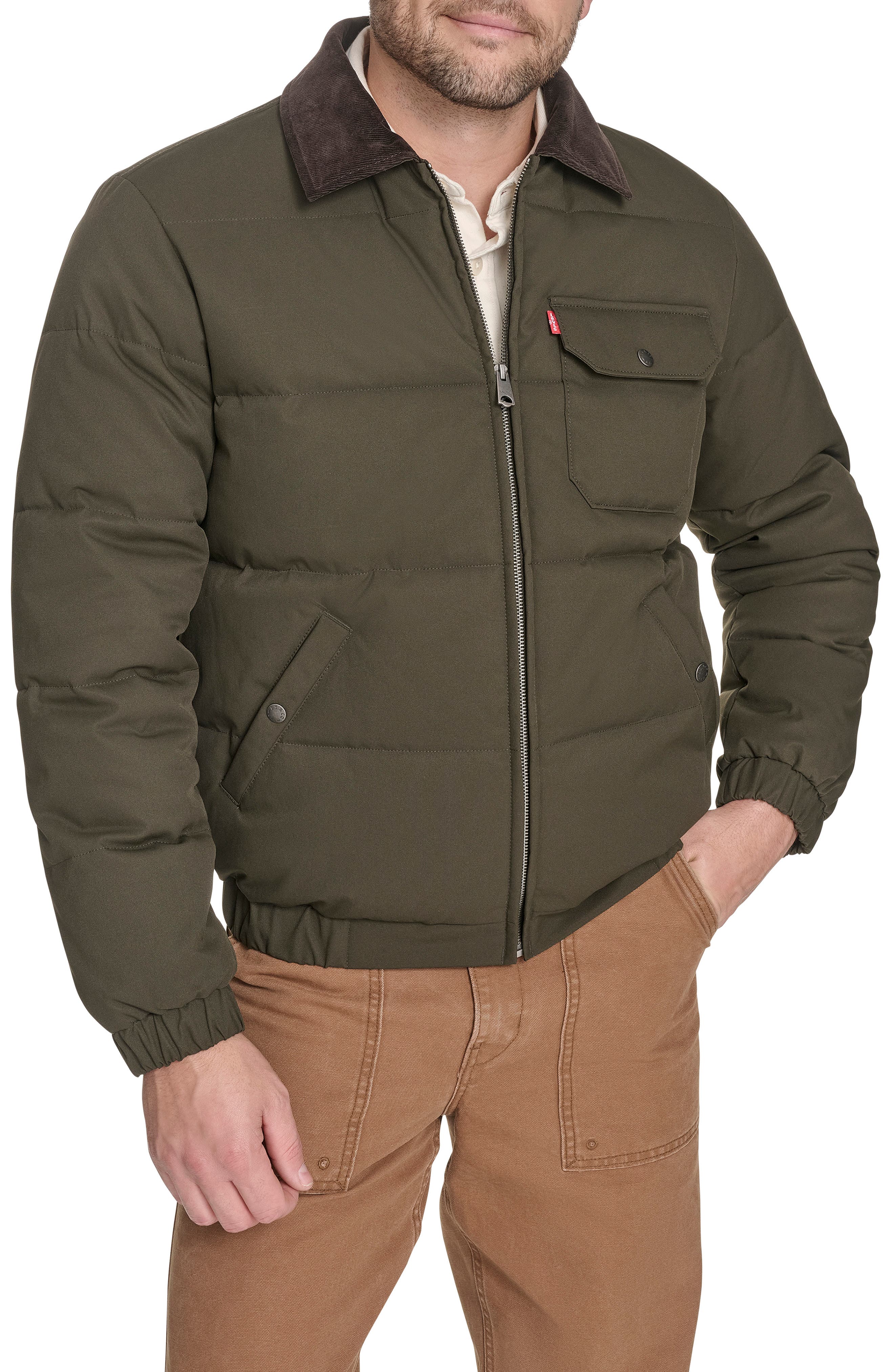 Levi's Corduroy Collar Midweight Quilted Jacket