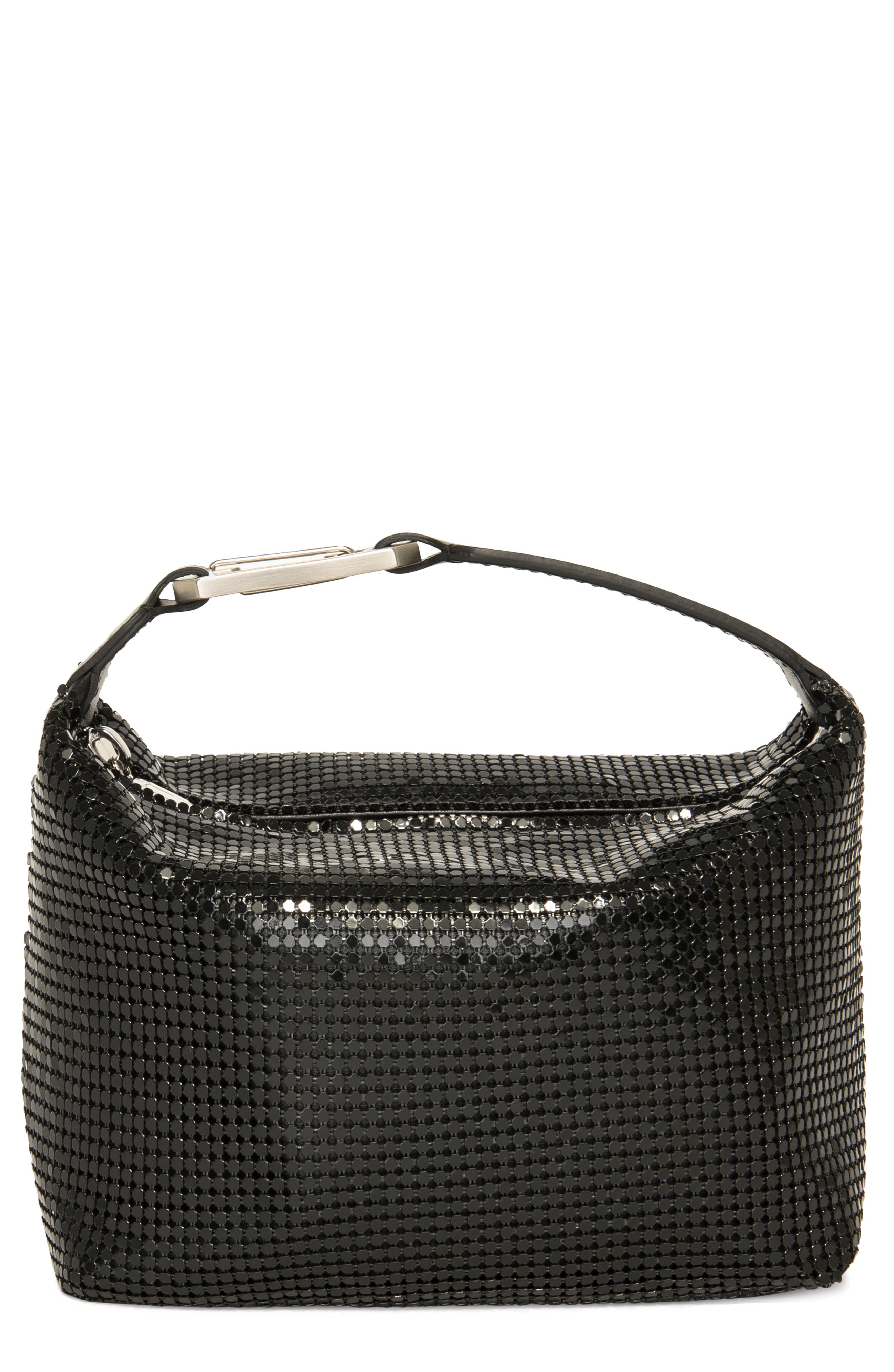 EÉRA Mesh Moon Top Handle Bag, Main, color, 