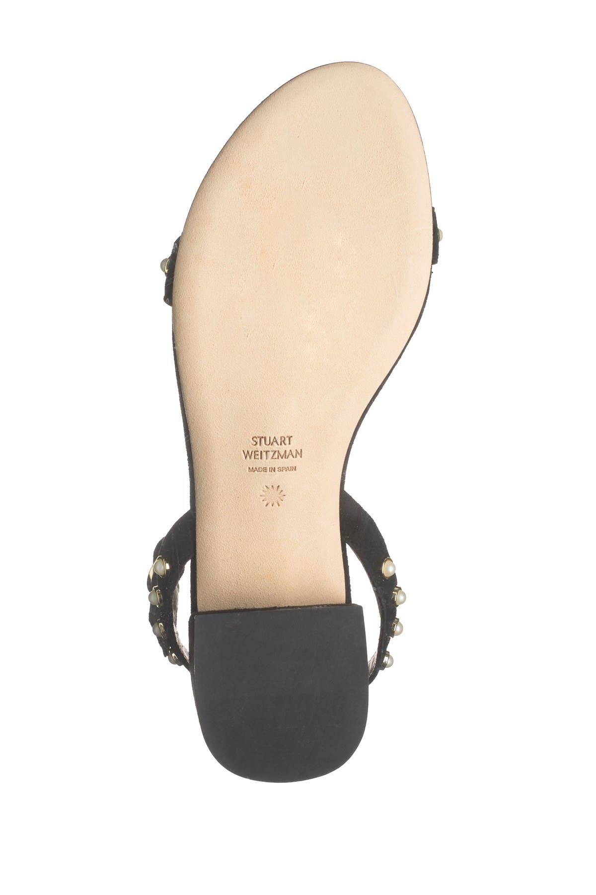 Stuart Weitzman Tibby 35 Pearl Sandal, Alternate, color, 