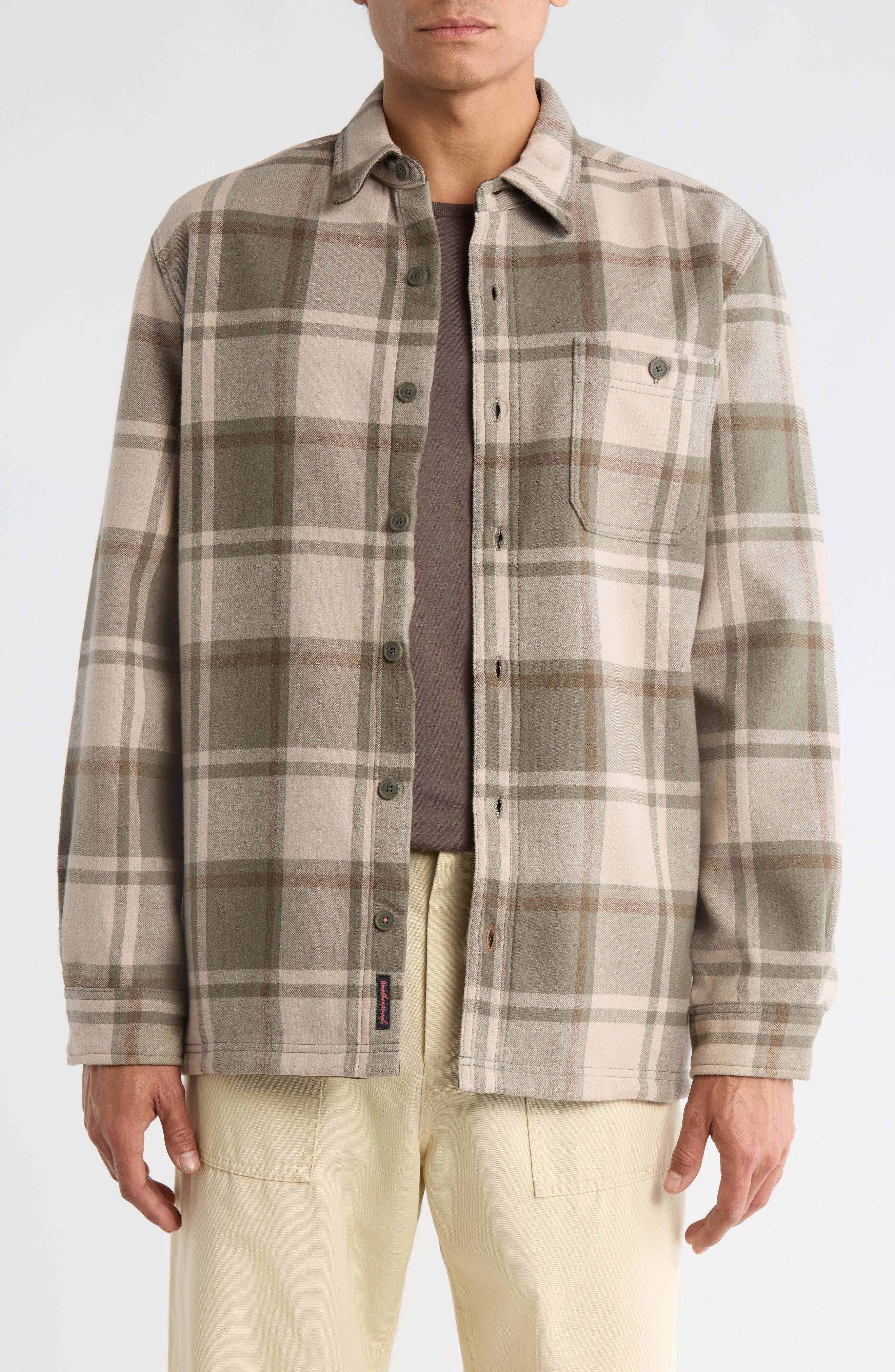 WEATHERPROOF VINTAGE Flannel Plaid Shirt Jacket