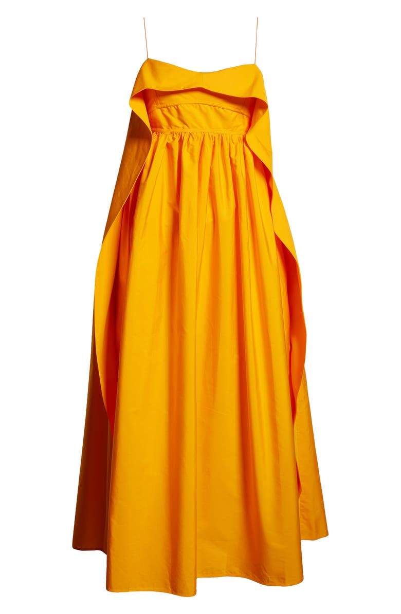 Cecilie Bahnsen Susa Organic Cotton Midi Dress, Alternate, color, 