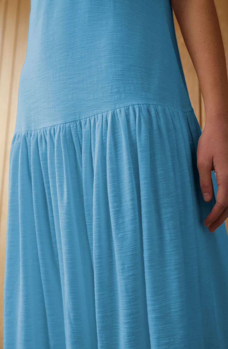 NEXT Sleeveless Maxi Dress, Alternate, color, Blue