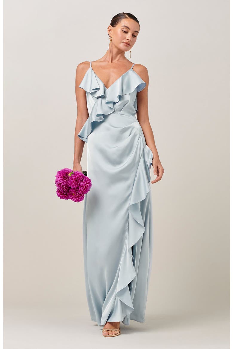 Eloise Maxi Dress, Alternate, color, Pale Blue