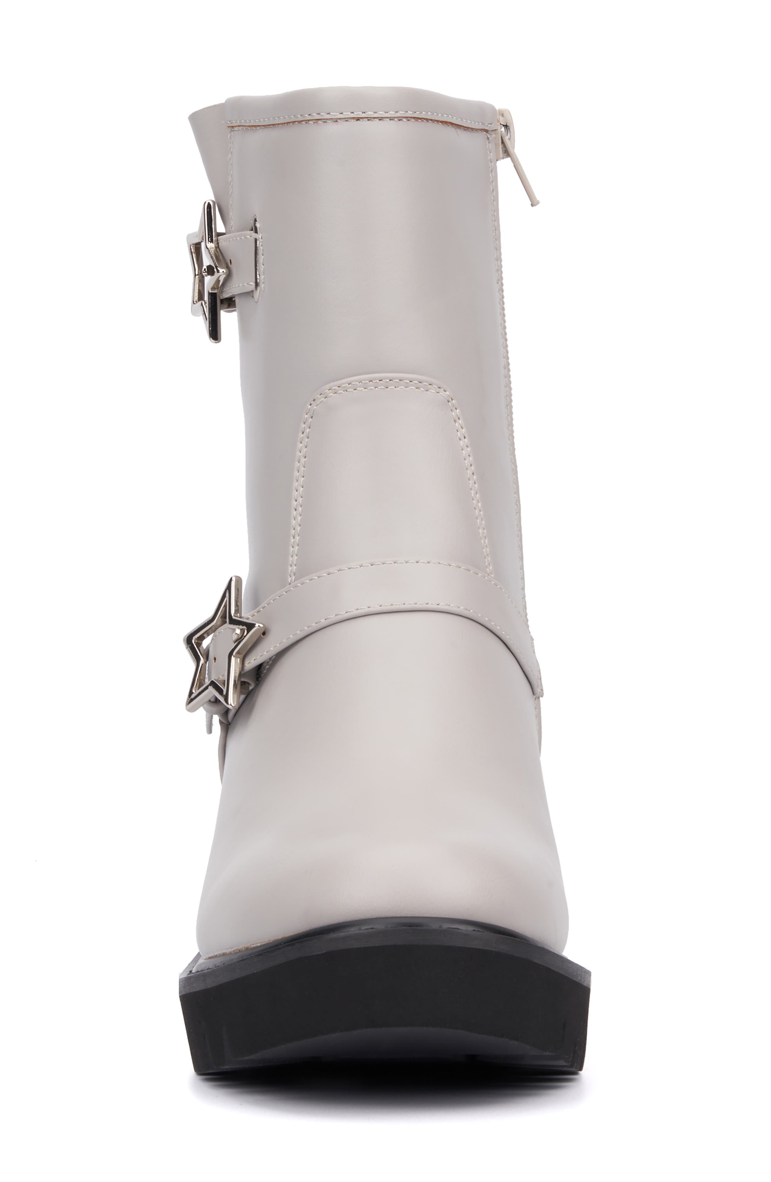 OLIVIA MILLER Neptune Lug Sole Boot, Alternate, color, Grey
