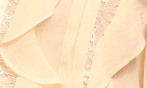 Ramy Brook Claire Ruffle Button Down Blouse In White