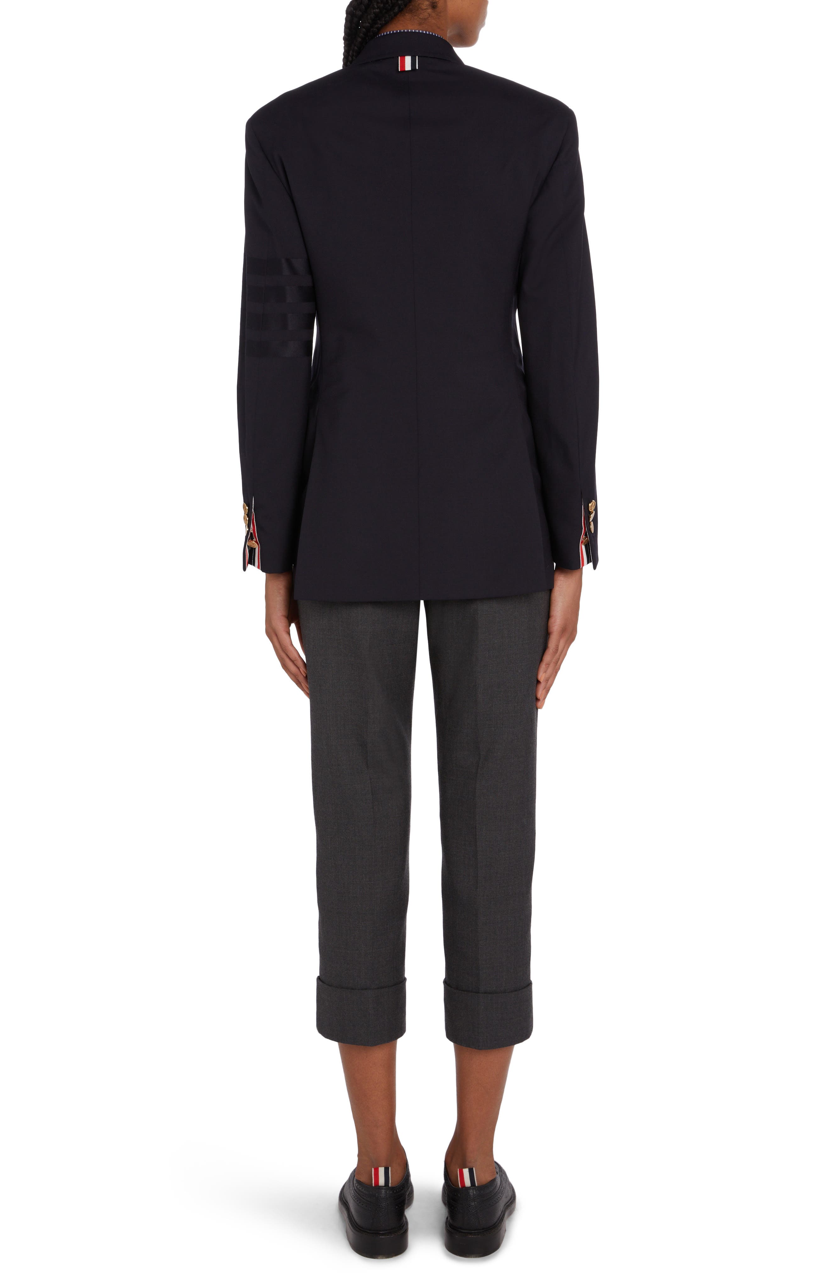 Single Breasted Wool Twill Blazer - image 2