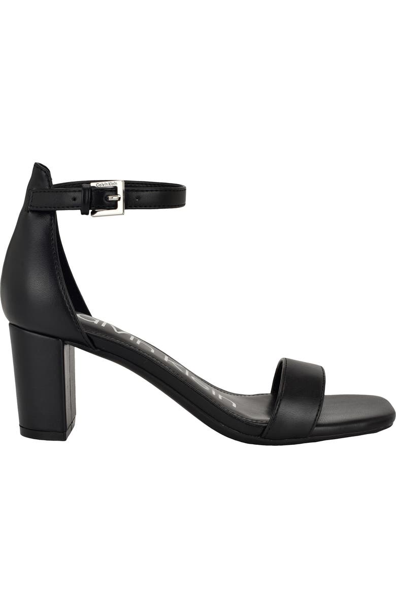 Calvin Klein Nolene Sandal, Alternate, color, Black