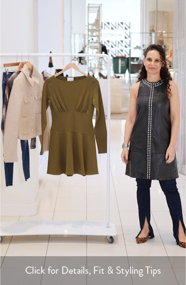 Melissa Long Sleeve Fit & Flare Dress, sales video thumbnail