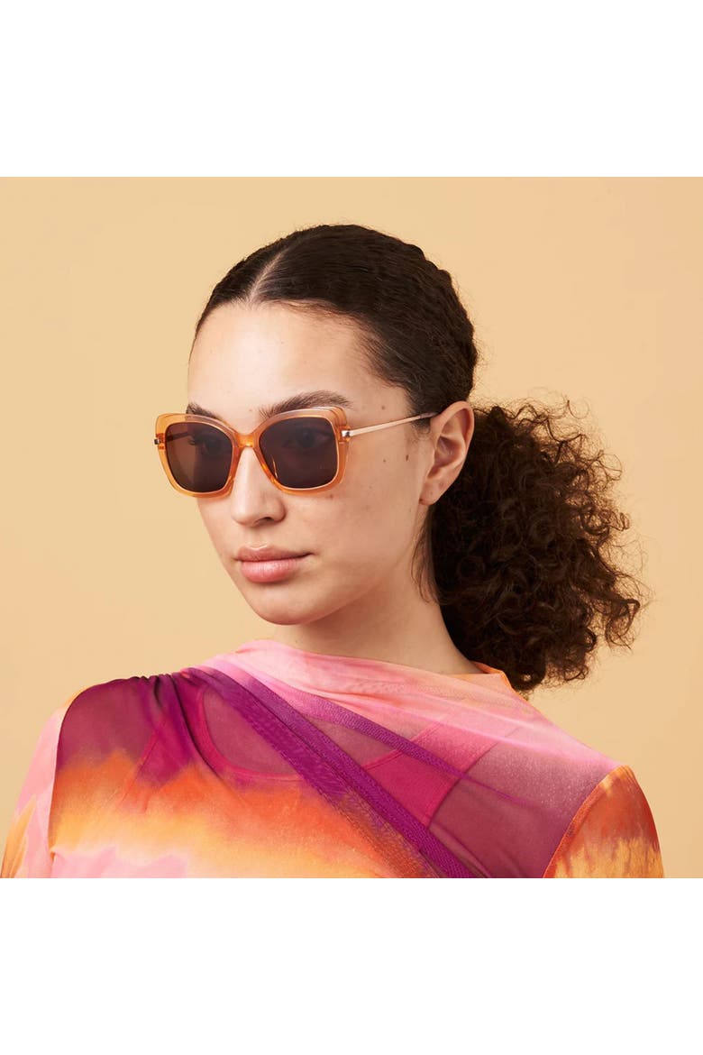 Jasmine Sunglasses, Alternate, color, Apricot