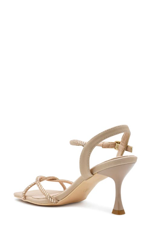 Touch Ups Sunny Ankle Strap Sandal In Beige