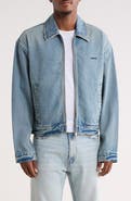 PURPLE BRAND Full Zip Denim Jacket