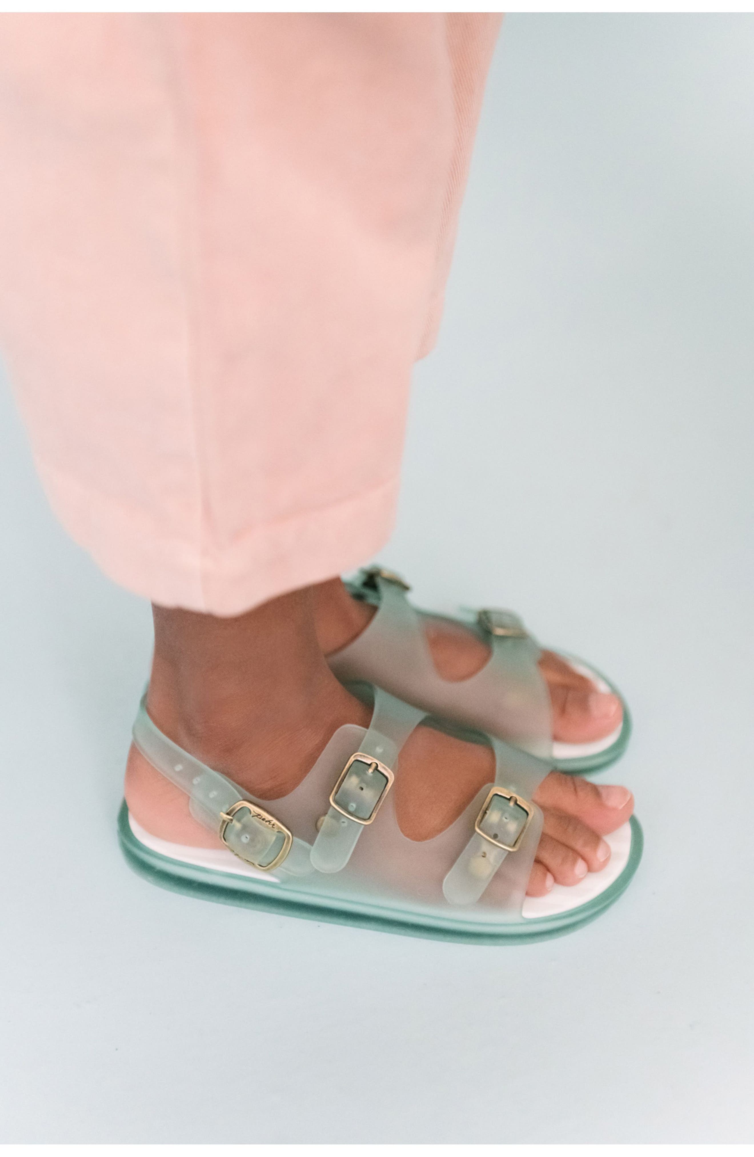 Kids' Splash Sandal, Alternate, color, SEA