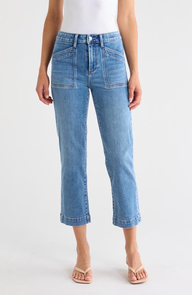 PAIGE Quincy Ankle Straight Leg Jeans, Main, color, Redondo
