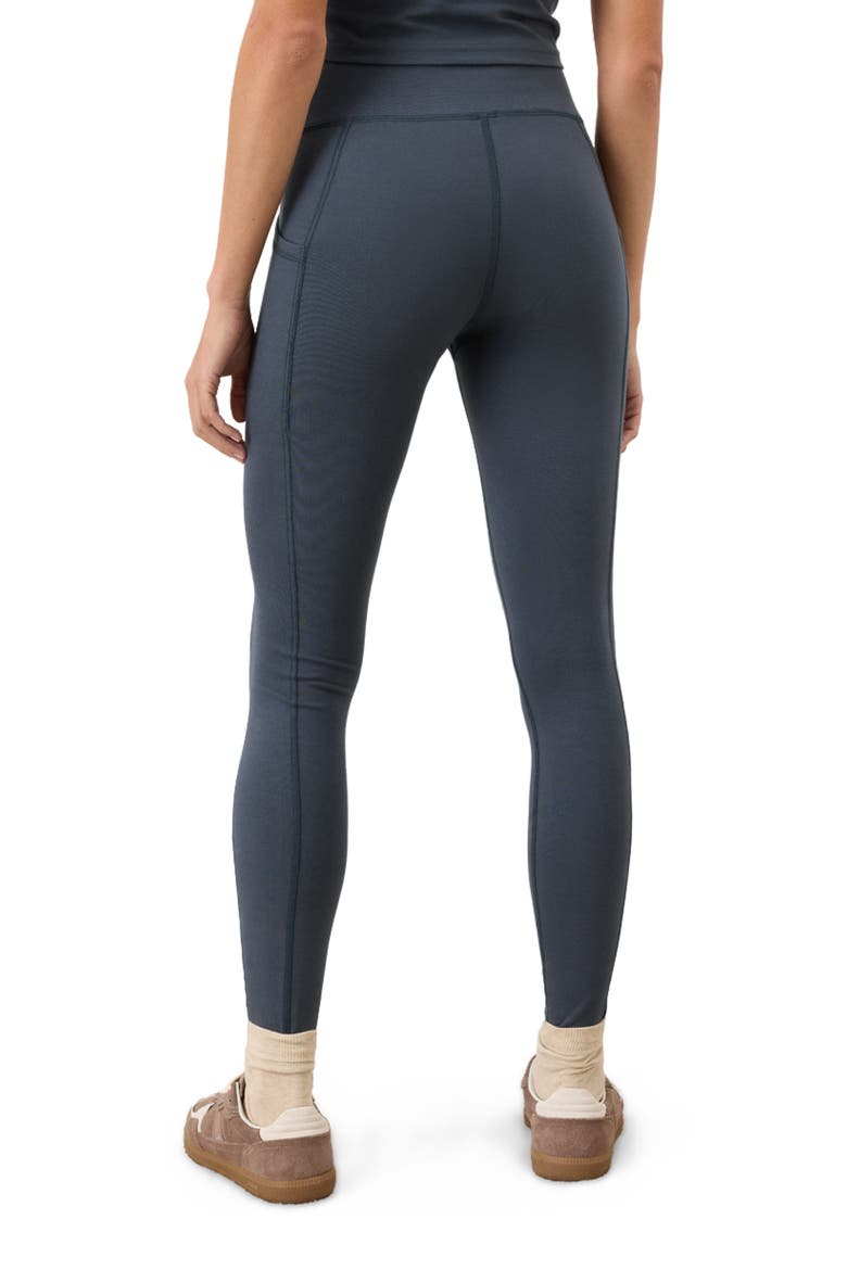 On the Go-To Pocket Legging Made with Organic Cotton, Alternate, color, Steel Blue