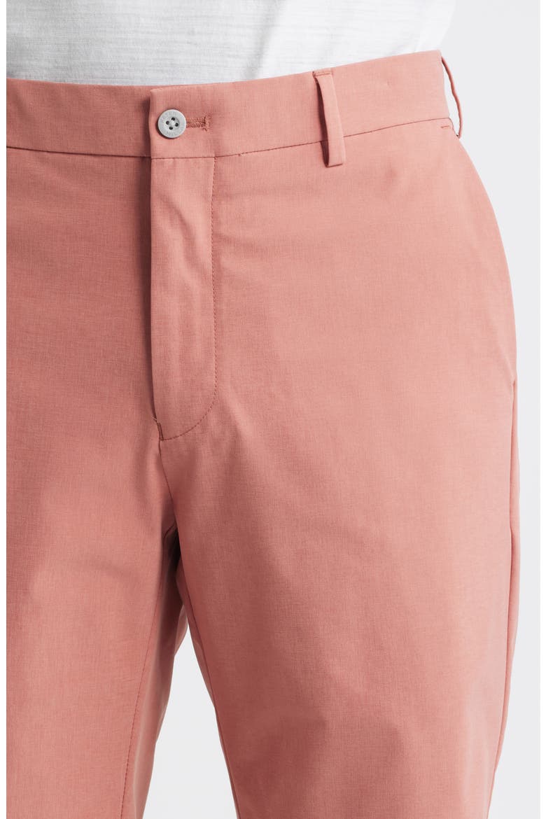 Crown Crafted Surge Performance Shorts, Alternate, color, FADED SCARLET
