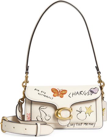 COACH Tabby Sketch Print Leather Shoulder Bag | Nordstrom
