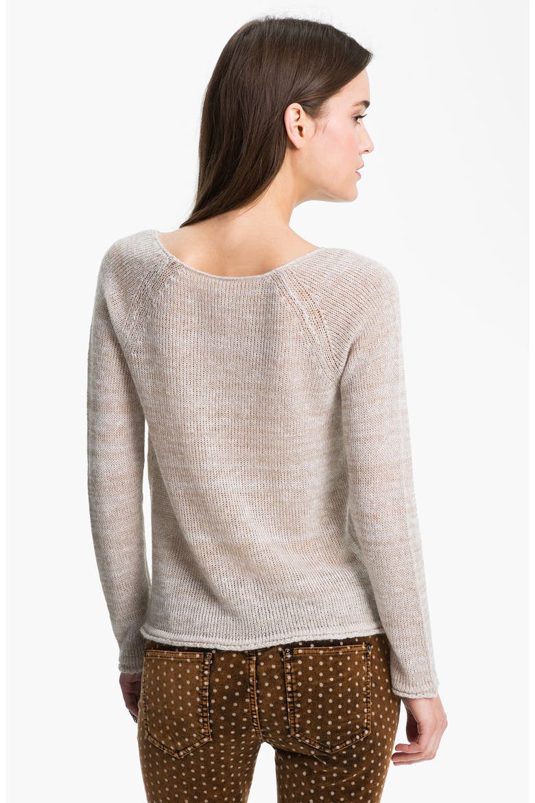 'Pony Ride' Sweater, Alternate, color, IVRY COMBO