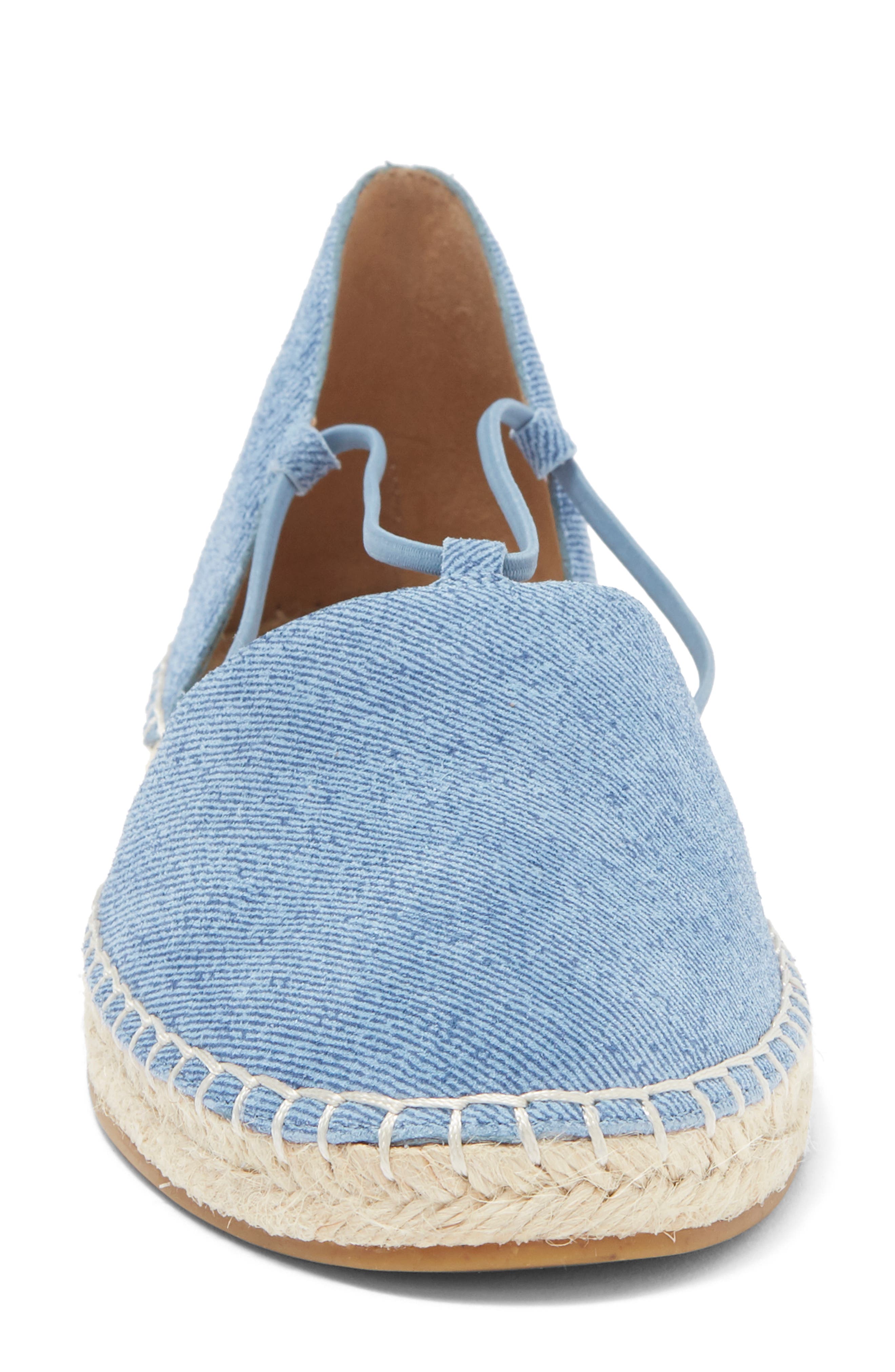 Eileen Fisher Lee Espadrille Flat, Alternate, color, Denim
