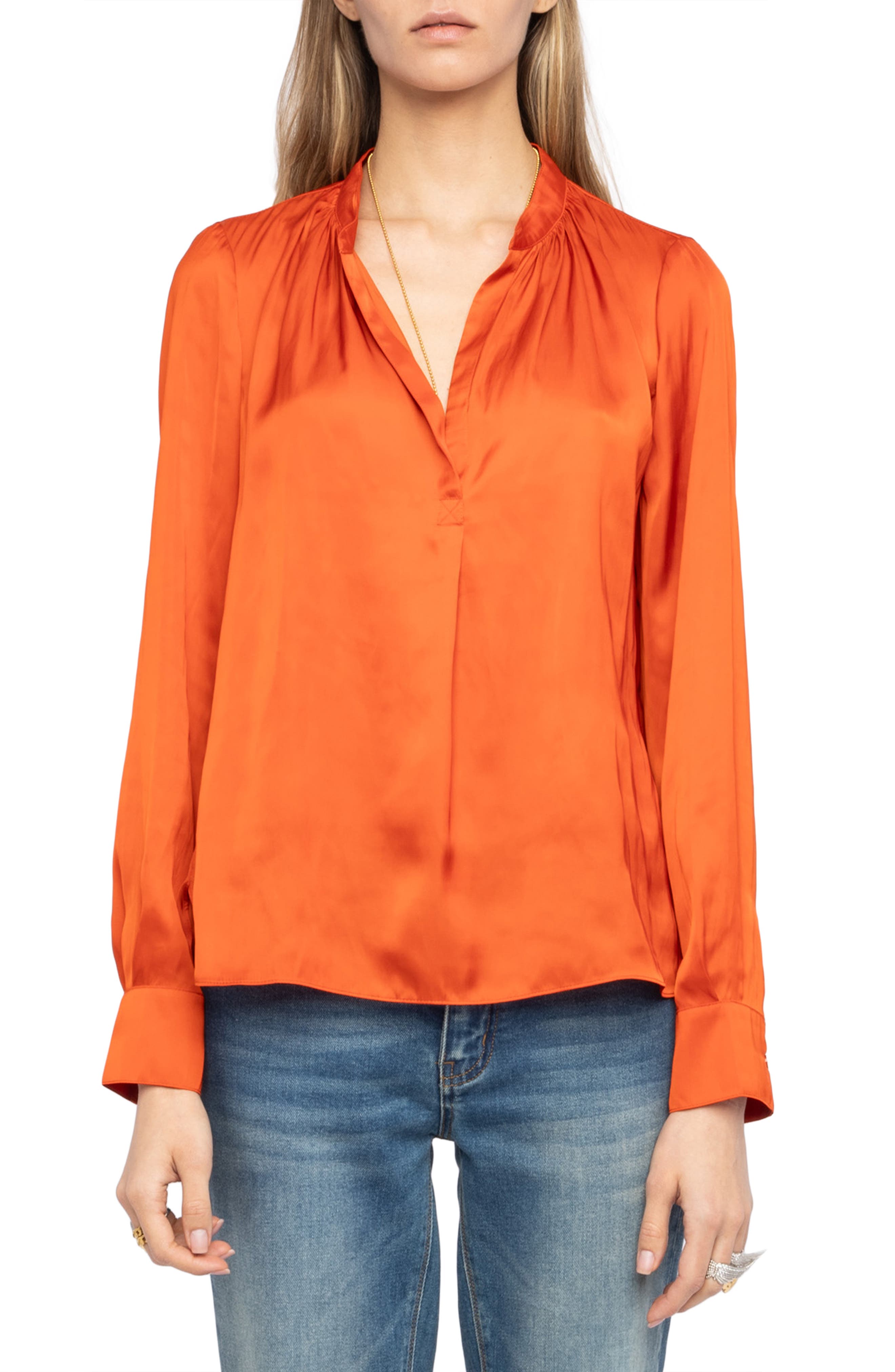 Tink Satin Blouse - image 3