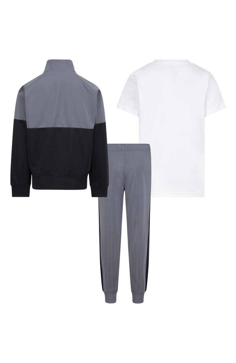 Nike Kids' Colorblock Track Jacket, Logo Graphic T-Shirt & Joggers Set, Alternate, color, 