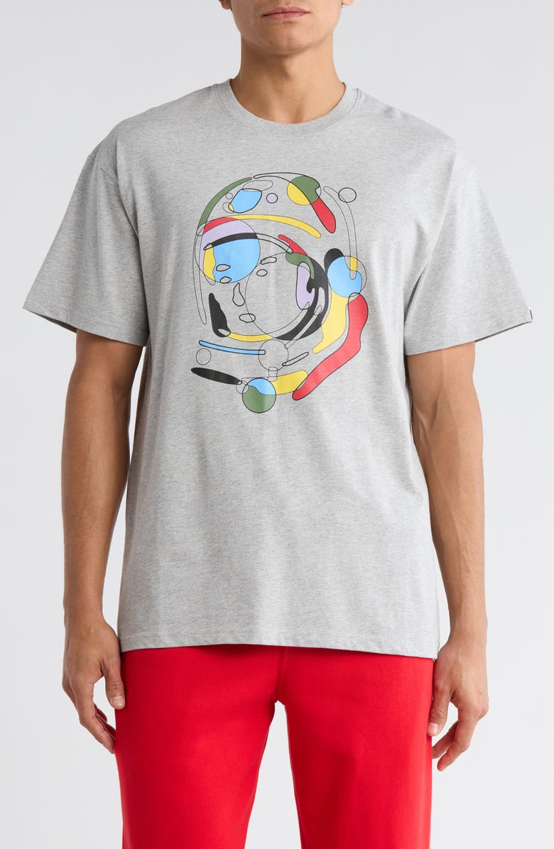 Billionaire Boys Club BB Subatomic Graphic T-Shirt, Main, color, Heather Grey