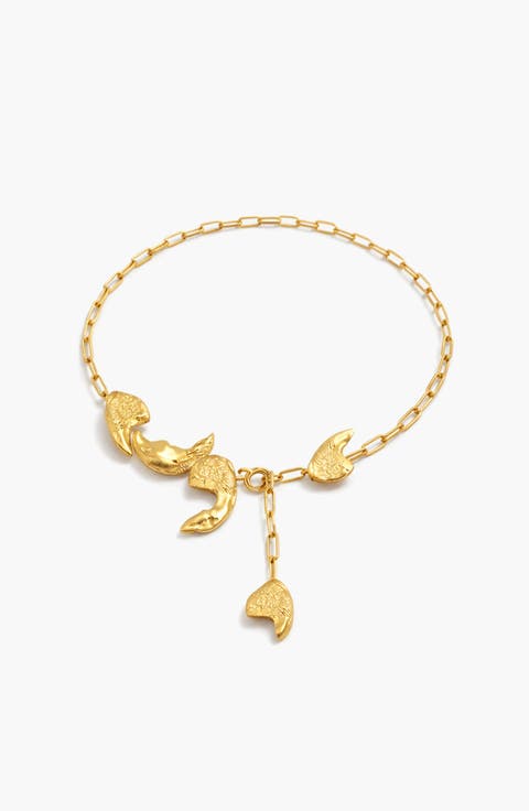 Shell Oldi Medium Necklace in Gold