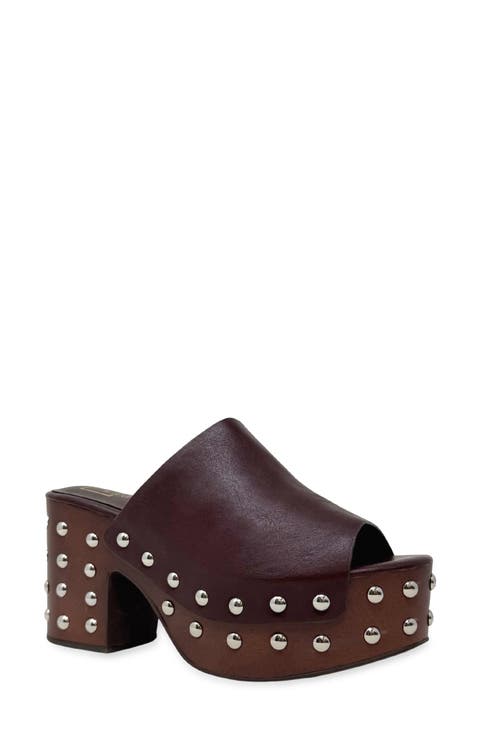 Holly Platform Slide Sandal (Women)