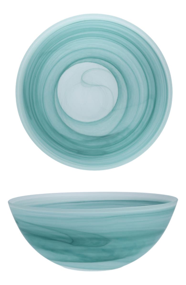 Fortessa La Jolla Large Glass Salad Bowl, Alternate, color,