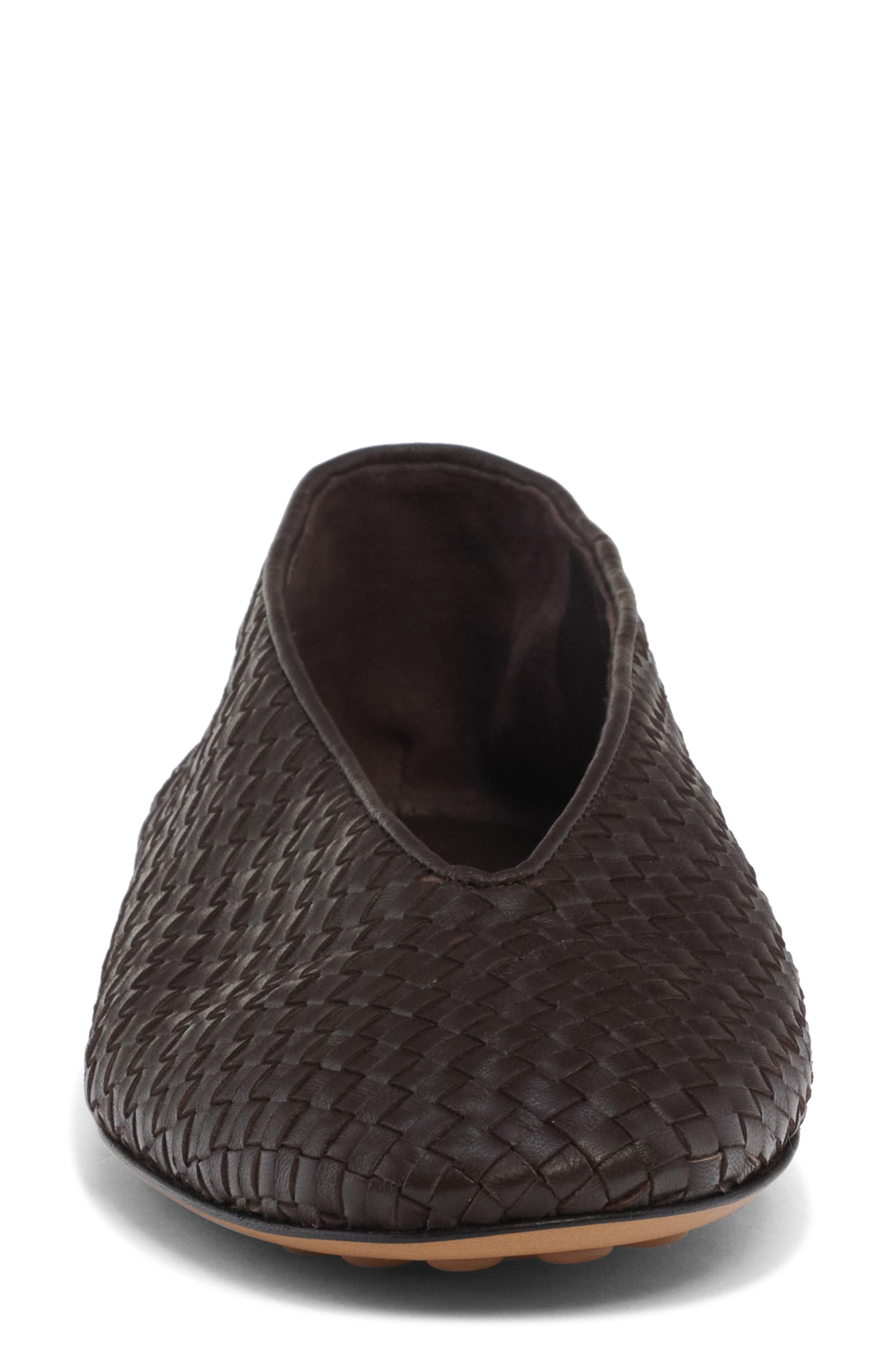 Bottega Veneta Lagoon Intrecciato Ballet Flat, Alternate, color, 2113 Fondant