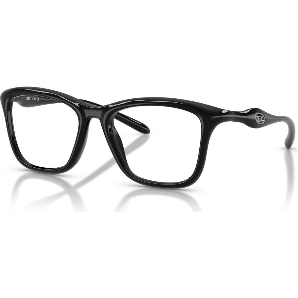 Diesel ® 53mm Square Optical Glasses In Brown