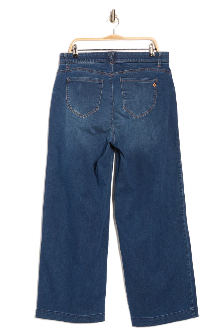 Wide Leg Jeans, Alternate, color, BLUE