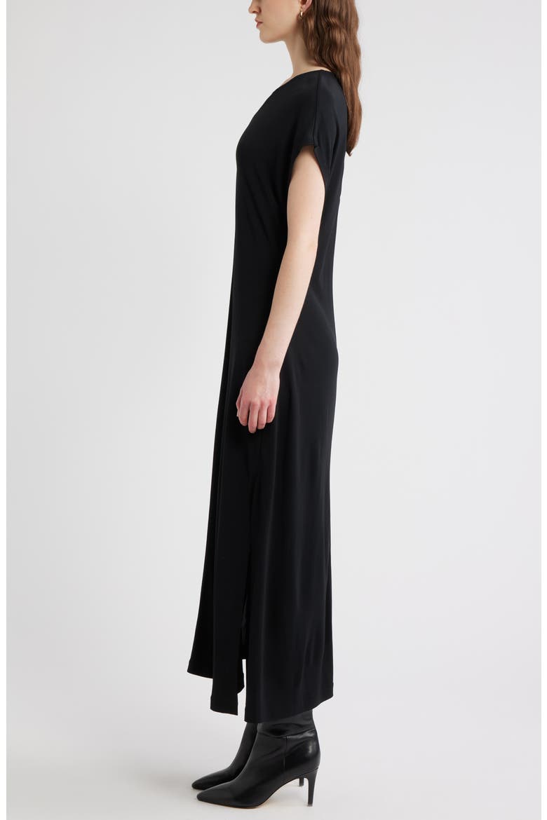 Dolman Sleeve Maxi Dress, Alternate, color, BLACK