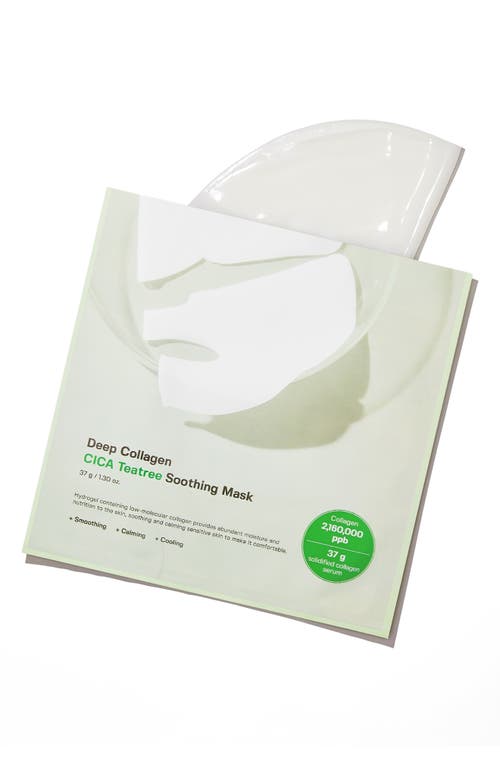 Sungboon Editor Deep Collagen Cica Teatree Soothing Mask In Transparent