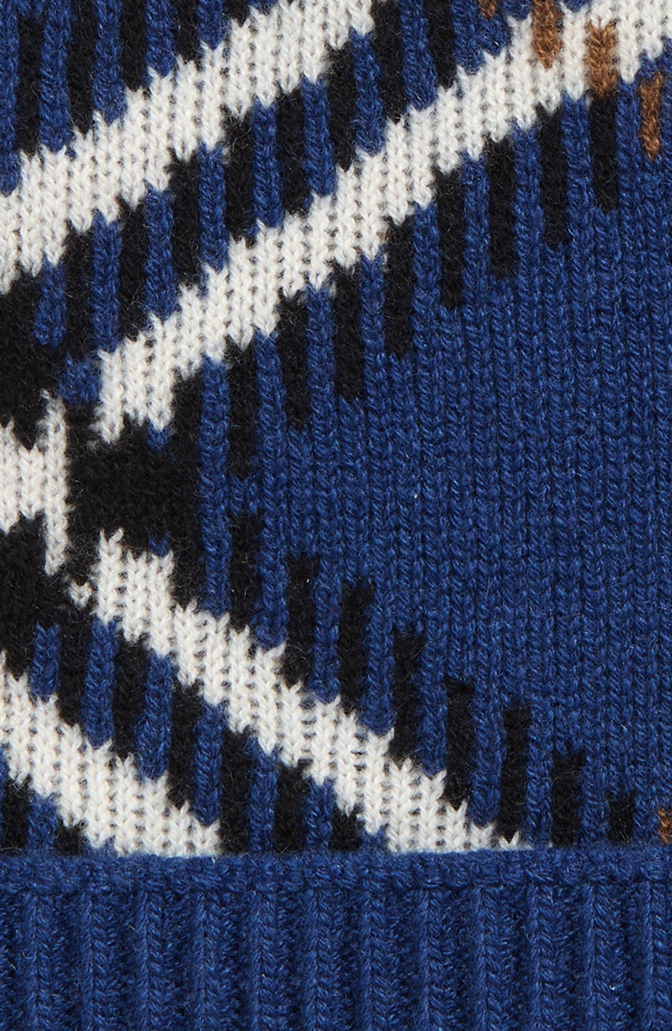 Burberry Core Jacquard Burberry Check Cashmere Blend Beanie (Men ...