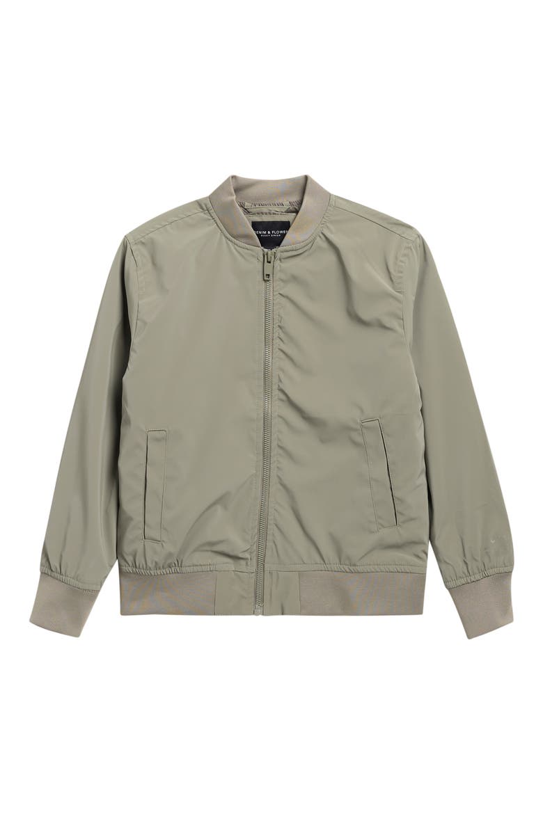 Kids' Bomber Jacket, Main, color, OLIVE